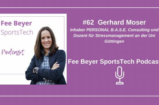 Gerhard Moser im Podcast Interview bei Fee Beyer SportsTech zum Thema Stress und HRV