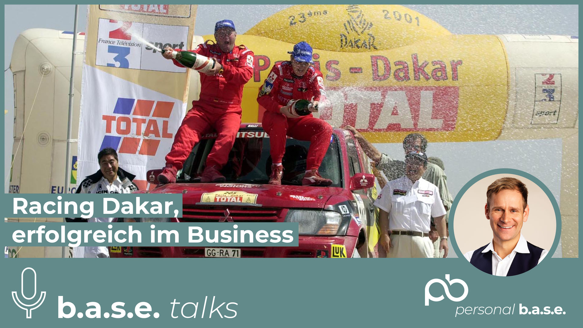 #66 Racing Dakar, erfolgreich im Business - Jutta Kleinschmidt | b.a.s.e. talks